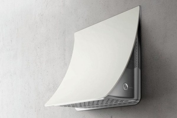 Hood ELICA NUAGE DRYWALL/F/75 color stainless steel, 74x78x43 cm