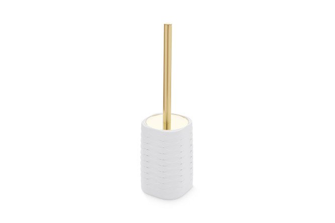 Toilet brush in stand EVIO Aurora 10x36x10 cm, Polyresin