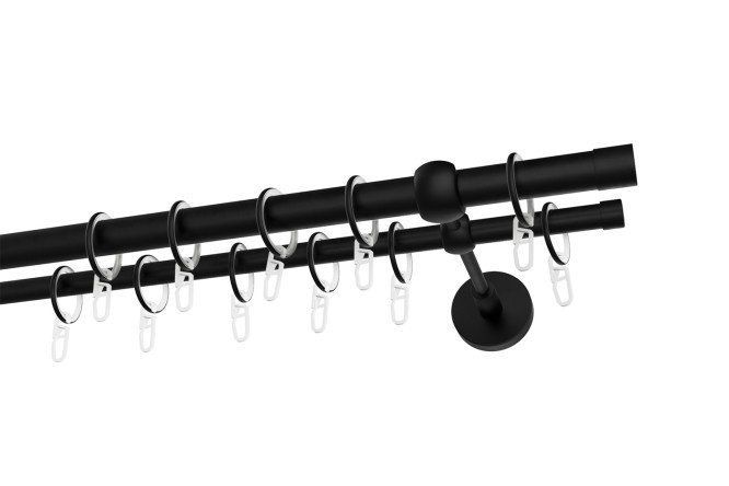 Double-row cornice COMFORT Ost Cylinder 160 cm