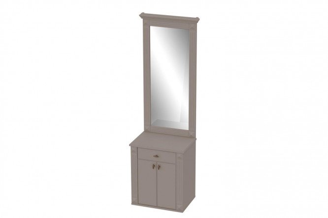 Cabinet with mirror Lille 66x211x44 cm