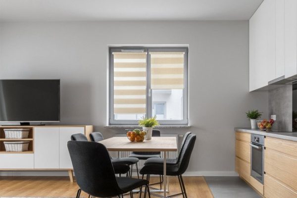 Roller blind MICASA Mafeo beige, 43x160 cm