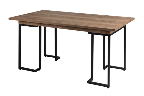 Loft dining table extendable 120x75x80 cm