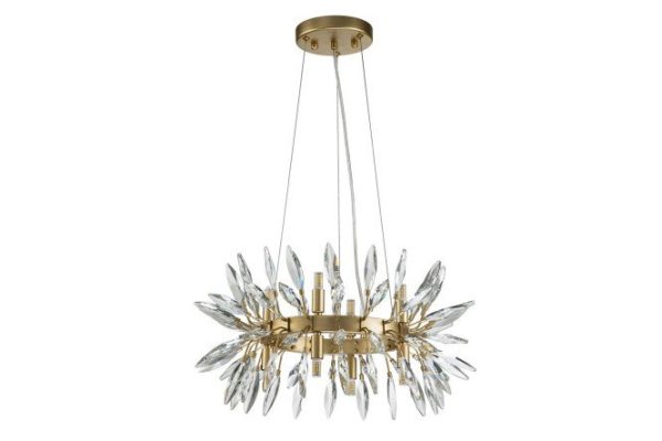 Hanging chandelier FAVOURITE Rays 13.3 sq.m., 52x128.5x52 cm, G9