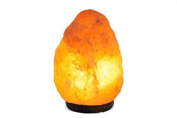 Salt lamp STAY GOLD 2-3 E14, 12x20x12 cm