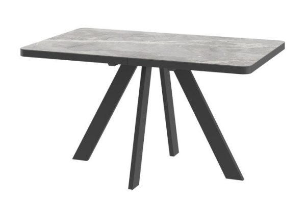 Boby radial extension table 140x75x85 cm