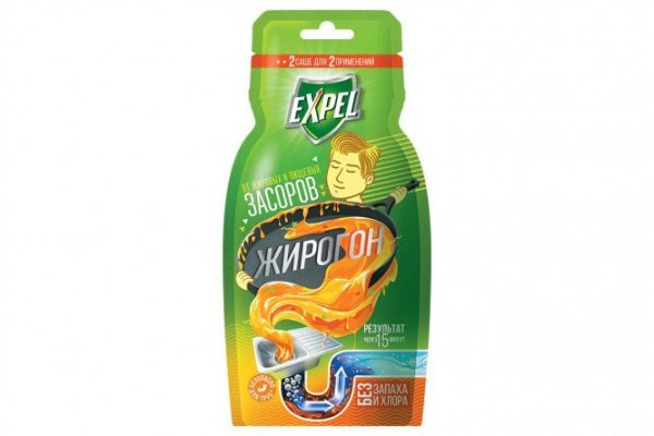 Removes blockages from grease and food residues