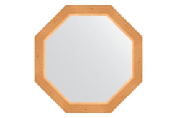 Wall mirror in a baguette frame EVOFORM Octagon BY 3719, pine 61.6x61.6 cm