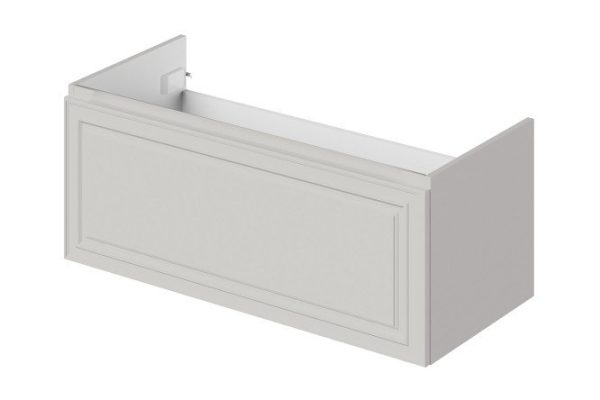Wall-hung sink cabinet Verona 2.0 99.8 cm, color ceramic frame, ceramic facade