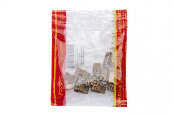 Set of clips for rings COMFORT Comfort 10 pcs.