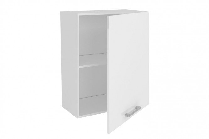 Front for Amika cabinet 59.6x71.6 cm, glossy white color