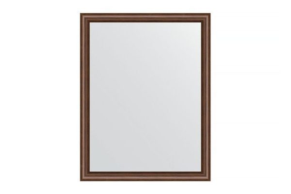 Wall mirror in a baguette frame EVOFORM BY 1324 walnut 34x44 cm