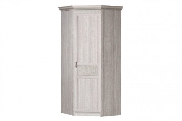 Corner wardrobe Lucia 100.7x231.5x100.7 cm