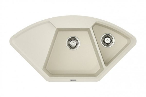 Inset sink with drainer OMOIKIRI Yonaka 98-C-PA 4993712, pastille 98x50x23 cm