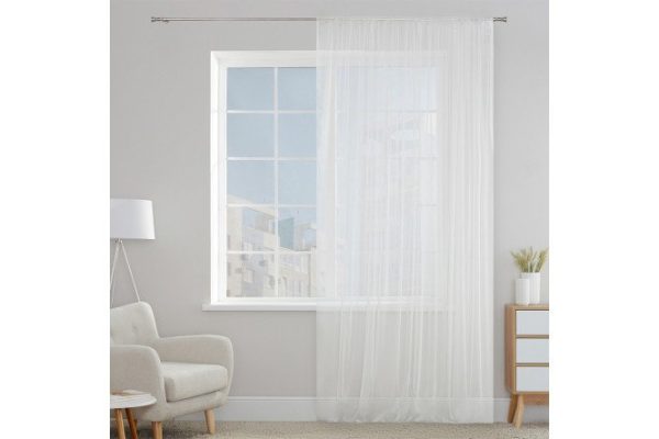 Tulle ESTUDI BLANCO Terri 300x280 cm, 1 piece, white