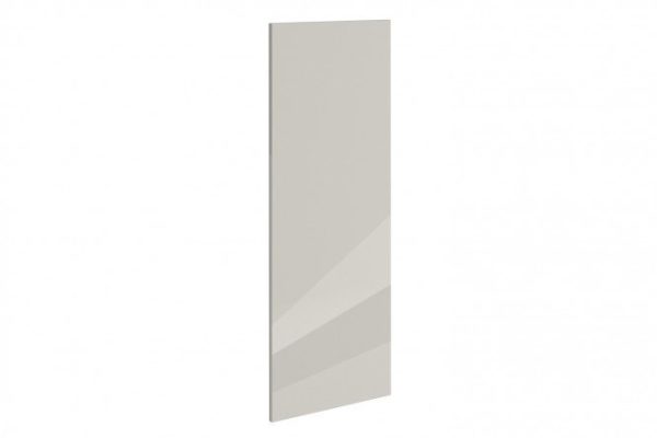 Decorative trim for wall cabinets Amika 35.3x96 cm, pearl gray glossy color
