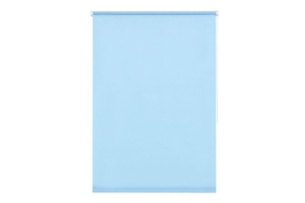Roller blind Decofest color sky blue, 80x160 cm