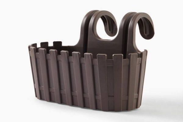 Akasya balcony flower box for railings