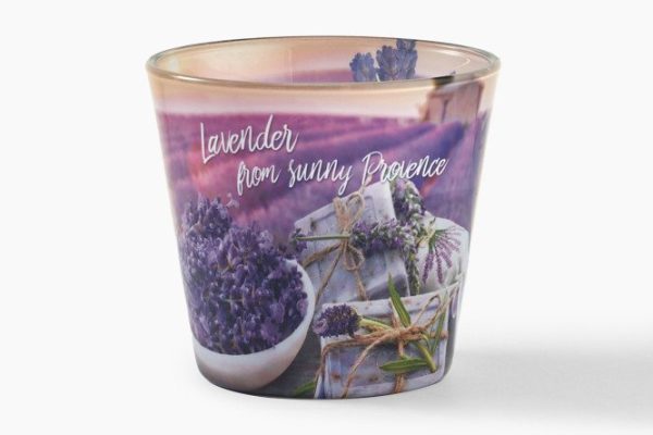 Candle in a glass Lavender fields 8.3 cm