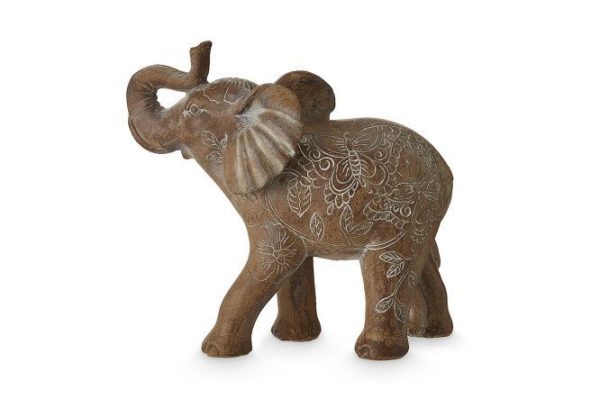 Decorative figurine Elephant 15.5x14.5x7 cm