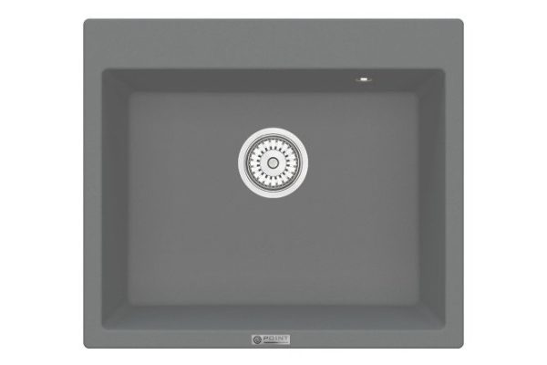Kitchen sink POINT Binga 60 PN3003AL, gray 60x52x22 cm