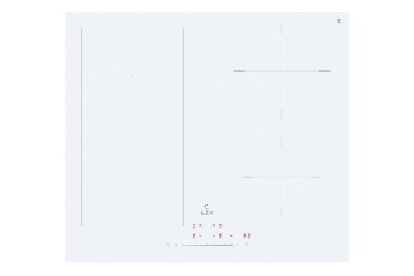 Induction hob EVI 641A WH, white 59 cm