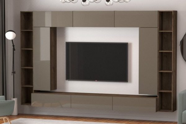 Furniture set Studio No. 5 oak expressive/latte