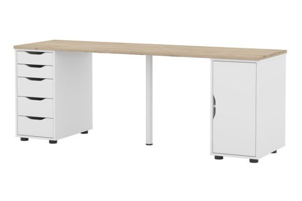 Desk Alexys 200 cm with 2 tables
