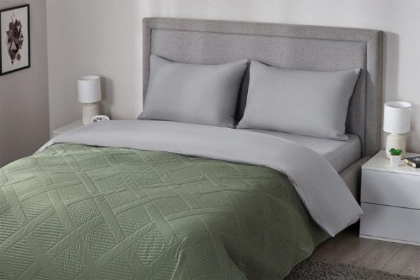 4kaw3wn4uedjs6dmketb14qzltyatd7x.jpg Bedspread MITTE Rapande Verde 200x220 cm, Microfiber