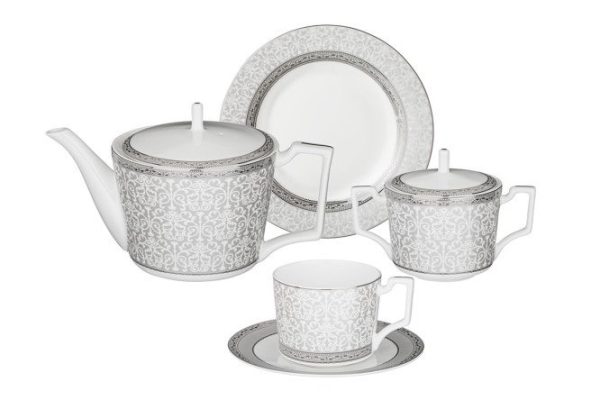 Tea set Lefard Versailles 6 persons, 20 pcs., Porcelain