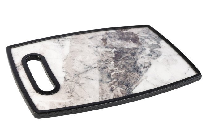 Cutting board Marble 20x1.1x30 cm, Polypropylene, 1 pc.