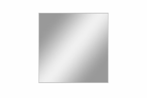 Mirror Rectangle with reversible fastening with bevel 100x100 cm