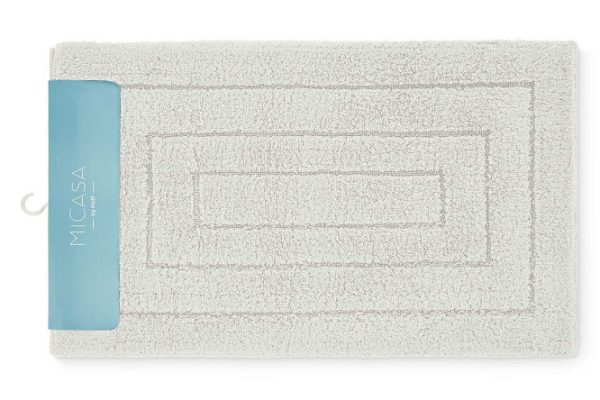 Set of MICASA Elit bathroom rugs 60x100 cm, 50x60 cm, Cotton