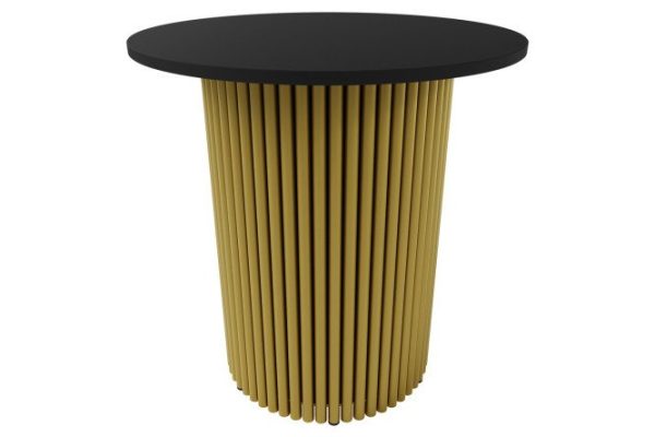 GENGLASS Trubis table with tubular base