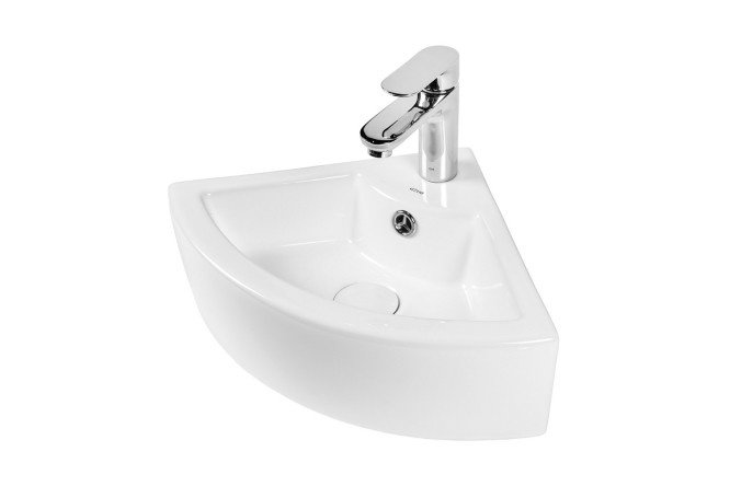 Wall-hung sink BOND Corner S91-320 Wall-hung, 32.5x13x32.5 cm