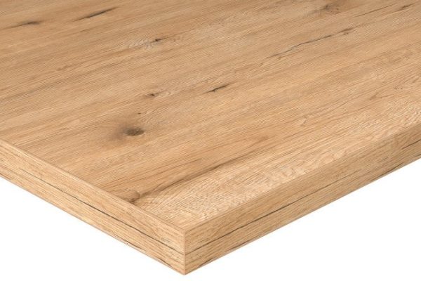 Tabletop with edge Natural Oak 300x60x3.8 cm