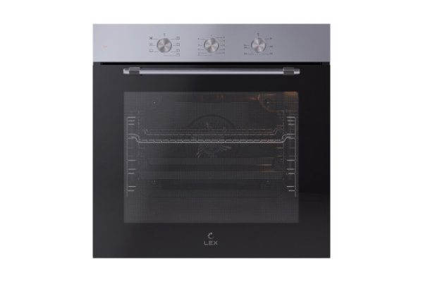 Electric oven LEX EDP 670 IX MAX, black, stainless steel 59.5x59.5x54.7 cm