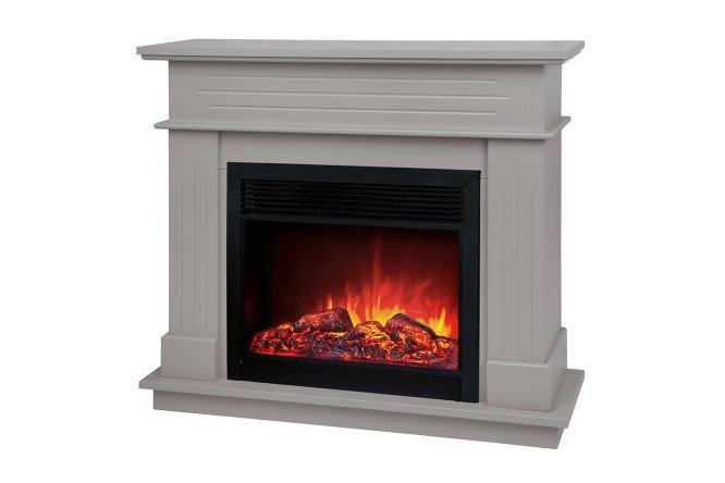 Fireplace set RealFlame Renegad 26 BG-P616 + MOONBLAZE-S LUX BL, floor-standing