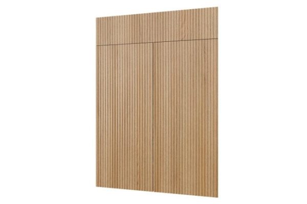 Set of facades Oscar Amelie Canadian oak 74.6x106.6x1.6 cm
