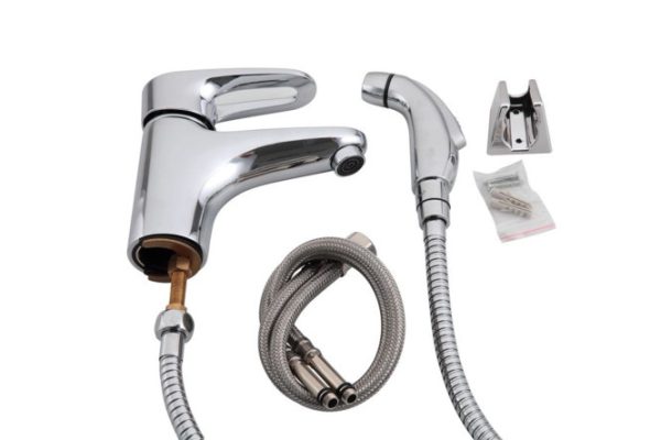 Washbasin mixer F1268 with hygienic shower head