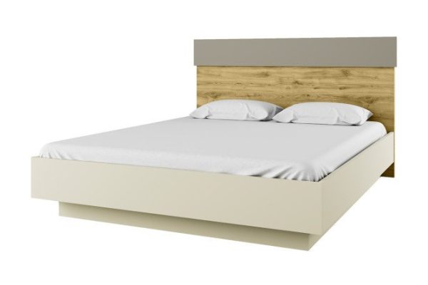 Bed with lifting mechanism Modern color Persian pearl, Navarre oak