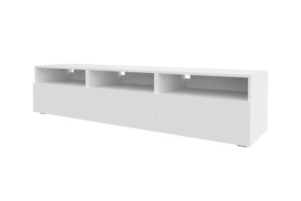 4vs3535yhzse5belx0du6c48eh5g24xq.jpg Cabinet Oscar Moon 180x40 with 3 drawers and 3 shelves, white / white talc
