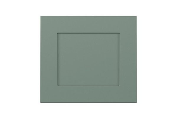 Front of a high drawer for a cabinet Sienna 39.6x35.6 cm, mint color