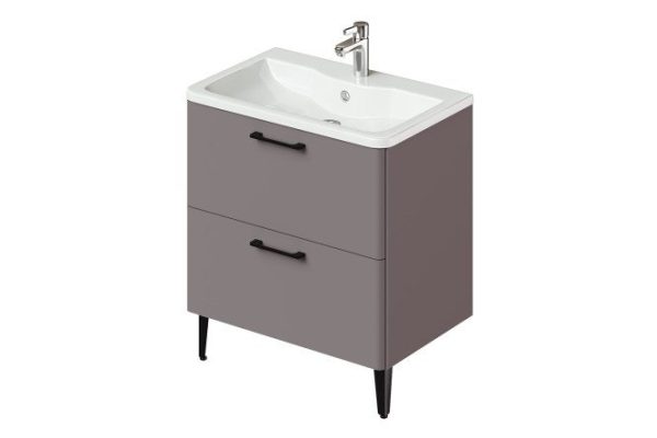 Floor cabinet Nais 2.0 69.5 cm, frame color amaretti, facade amaretti