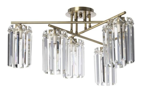 Chandelier CITILUX Axis 20 sq.m., 66x31x66 cm, E14
