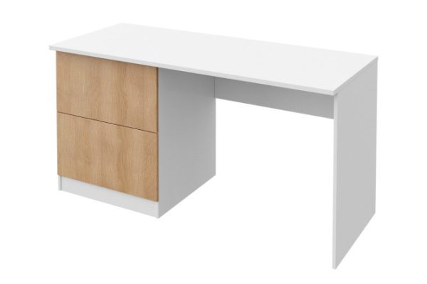 Desk with 2 drawers Oscar mini with push-to-open 145x75x60 cm