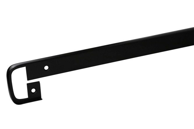 Slotted strip for tabletops 1517/2 R5 112607 38 mm, black