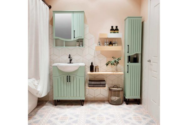 Bathroom furniture Marseille 65, mint