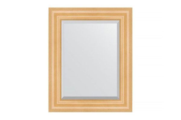 Wall mirror with bevel in a baguette frame EVOFORM BY 1355 Pine 41x51 cm