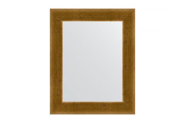 Wall mirror in a baguette frame EVOFORM BY 1337 etched gold 40x50 cm