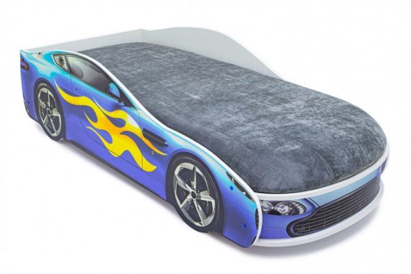 Children's car bed Bondmobile 70x170 cm color blue